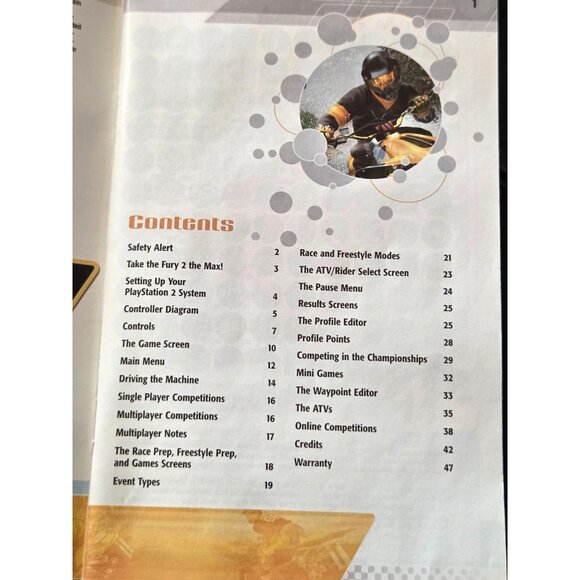 ATV Off Road Fury 2 Case And Large Book Only Black Label Sony PlayStation 2 PS2 - Picture 3 of 7